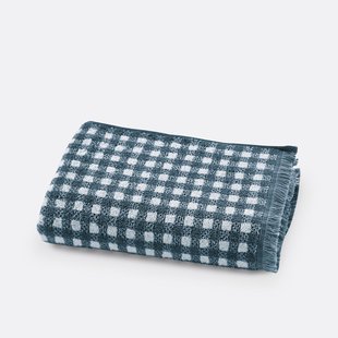 Maxi badlaken in badstof 500g, vichy motief, Dinan