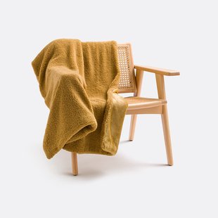 Plaid in fleece en sherpa, Maxine