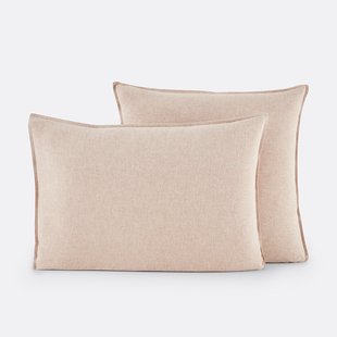 Kussensloop, katoenen chambray flanel, Clara