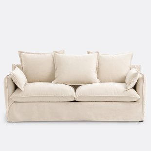 Bank voor 2, 3, 4 of 5 personen, in fluweel, Odna