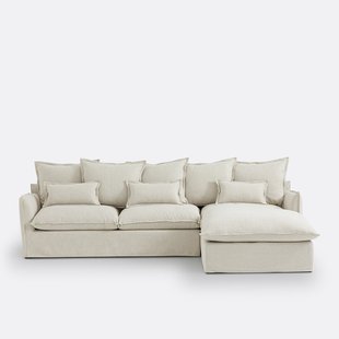 Hoes in polyester voor hoekbank rechts, Odna