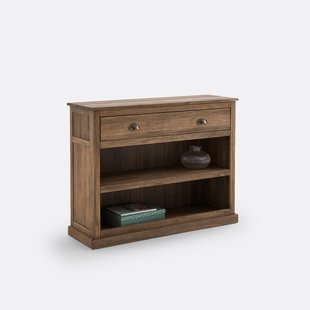 Massief grenen en MDF wandtafel, Lunja