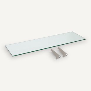 Legplank L110 cm in gehard glas, Archivita XL