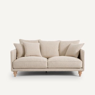 3-zits compacte zetel van badstof, Lazare