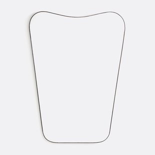 Spiegel in messing 50x70 cm, Uyova