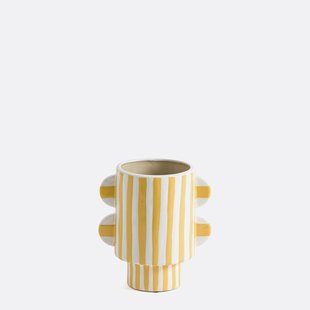 Vaas in aardewerk H19,5 cm, Drio