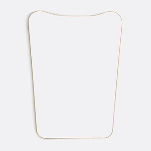 Spiegel in messing 90 x 65 cm, Uyova