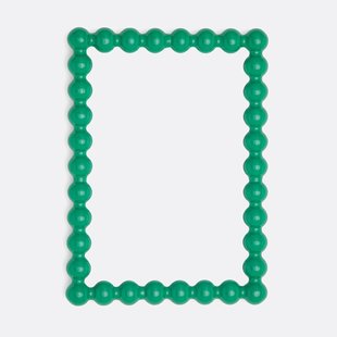 Spiegel in hevea, gelakt 28 x 38,6 cm, Lomia