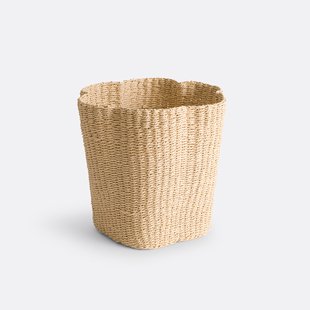 Vuilnisbak in geweven papier, Petalia