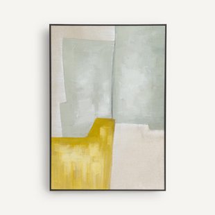 Ingelijste handgeschilderde muurdecoratie, Nebu