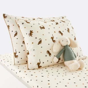 Kussensloop 50% recycled katoen, Tigris