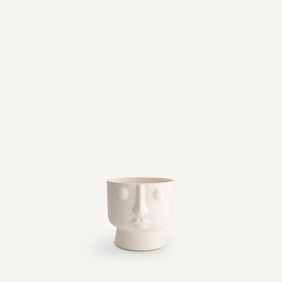 Geglazuurde keramische bloempot, H24cm, Lesego