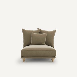 Bank in fluweel, Lazare