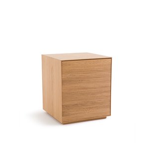 Bureaukast met 1 deur in eikenhout en fineer, Mikube