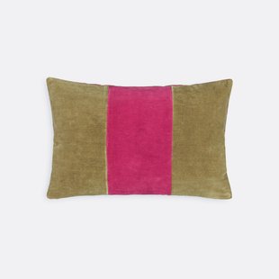 Rechthoekig kussenhoes in fluweel, Dilsi
