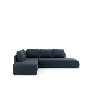 Omvormbare hoekbank in bouclette, Gina