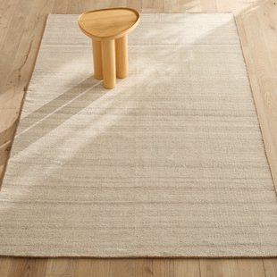 Handgeweven vloerkleed, 81% wol, Kinah