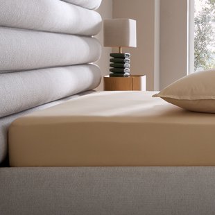 Hoeslaken in perkalkatoen, omslag 30 cm, Veneto