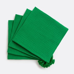 Set van 4 servetten in tetra, Kumla