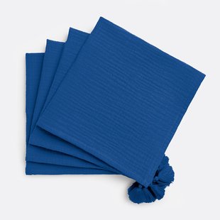 Set van 4 servetten in tetra, Kumla