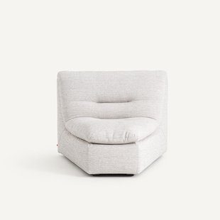 Modulaire hoek in gerecycled katoen, Giuliano