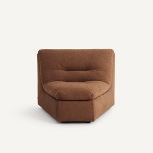 Modulaire hoek in gemêleerde stof, Giuliano