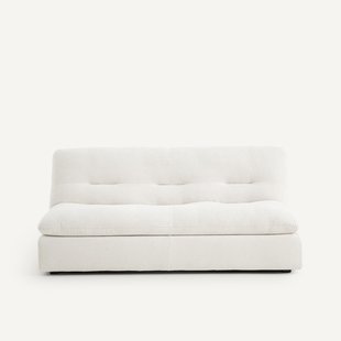 Modulaire 3-zitsbank in gemêleerde stof, Giuliano