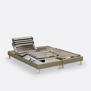 Met stof bekleed elektrische lattenbodem