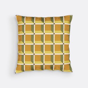 Geborduurd kussenhoes 45 x 45 cm, Mauro