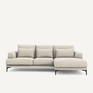 Bank, hoek rechts, katoen/linnen, Marsile