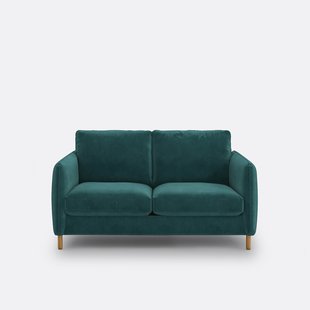 Bank in fluweel, 2-zit Loméo