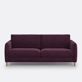 Omvormbare bank in fluweel, 4-zit, Loméo