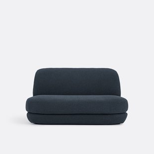 2-zitsbank van fijne boucléstof Lega