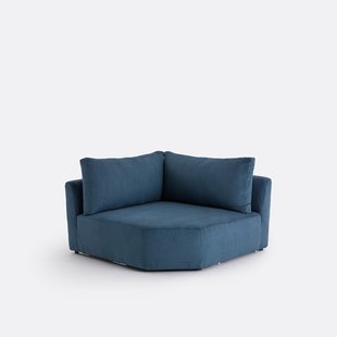 Omkeerbaar hoekelement, ribfluweel, Monica