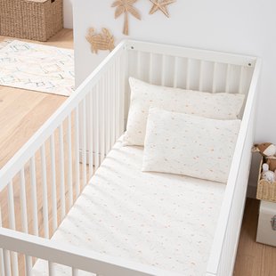 Hoeslaken voor baby in tetra, omslag. 17 cm, Wildoy