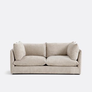 Bank 3-zit, getexureerd dik fluweel, Malo