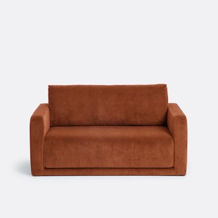 2-zits slaapbank ribfluweel Hani