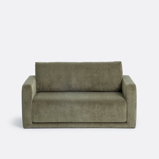 2-zits slaapbank ribfluweel Hani