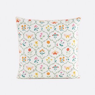 Kussensloop voor kinderbed in 50% gerecycled katoen, Emily