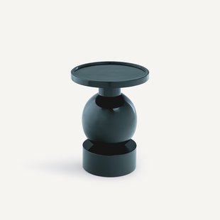 Acacia bijzettafel met glanzende afwerking Glossy