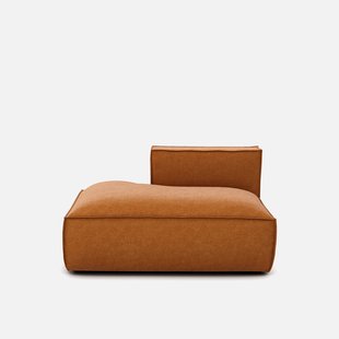 Loungebank links, textuurfluweel, Seven