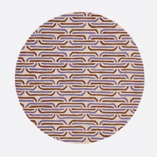 Rond vloerkleed in wol,Ø160 cm, Padura