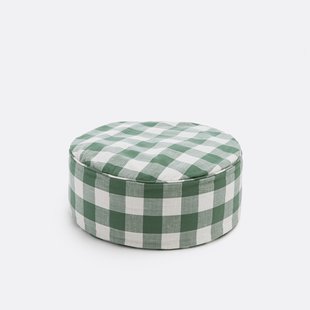 Grondkussen,Ø 50 cm, katoen, Hazel