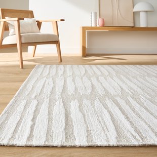 Grafisch plat geweven vloerkleed, Opale