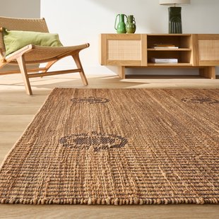 Vloerkleed in jute en katoen, Limari