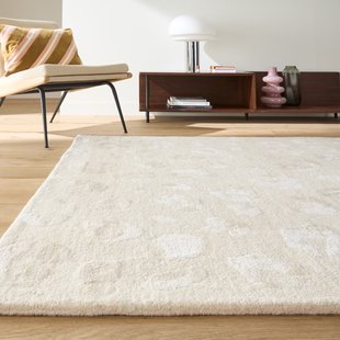 Vloerkleed in wol met luipaardprint, Thelma