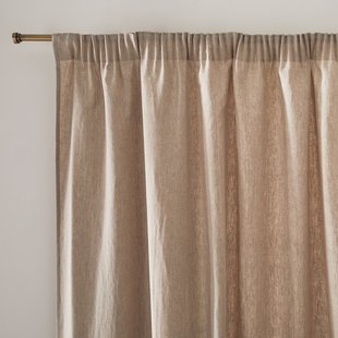 Gordijn van gewassen linnen Onega