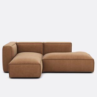 Corduroy hoekbank links Seven