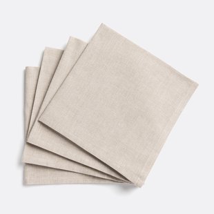 Set van 4 katoenen servetten, Navao