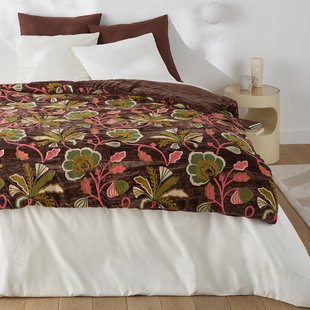 Gewatteerd dekbed in fluweel, Sidonie